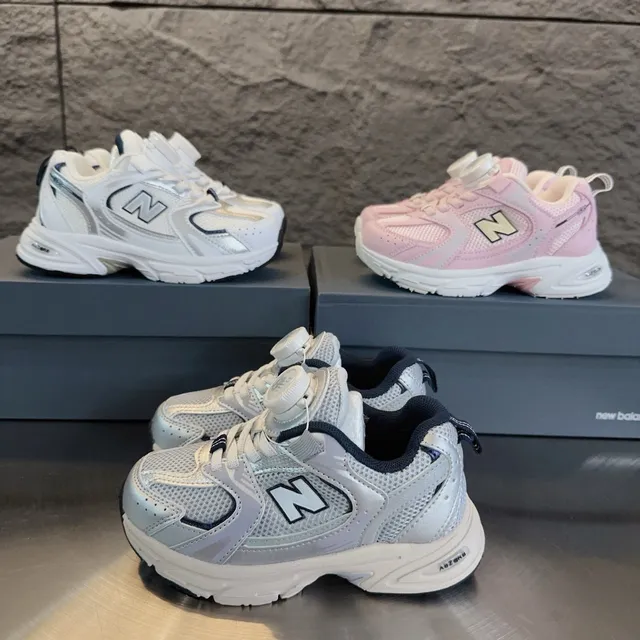 New Balance Branco Marinho Midsole Boa Dial Closure Tênis Chunky 4