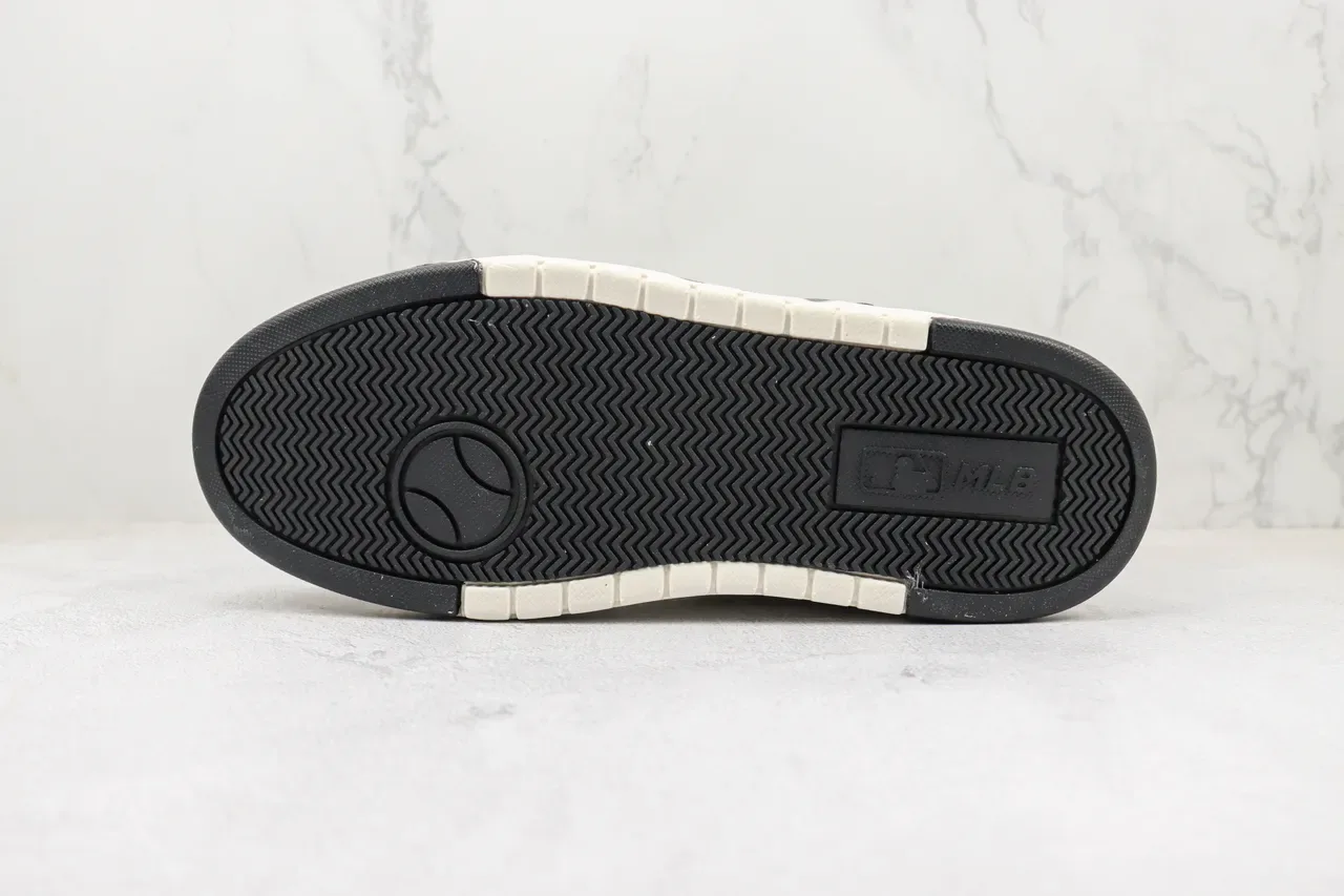 New Era Black White Low-Top Platform Sole Lifestyle Sneakers 8