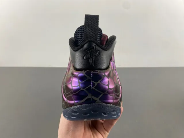 Nike Air Foamposite One इरिडेसेंट पर्पल ब्लू बास्केटबॉल जूते 4