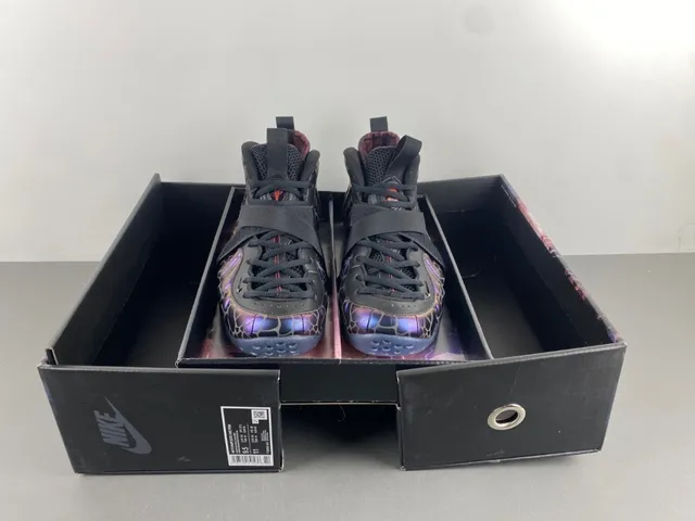 Nike Air Foamposite One इरिडेसेंट पर्पल ब्लू बास्केटबॉल जूते 13