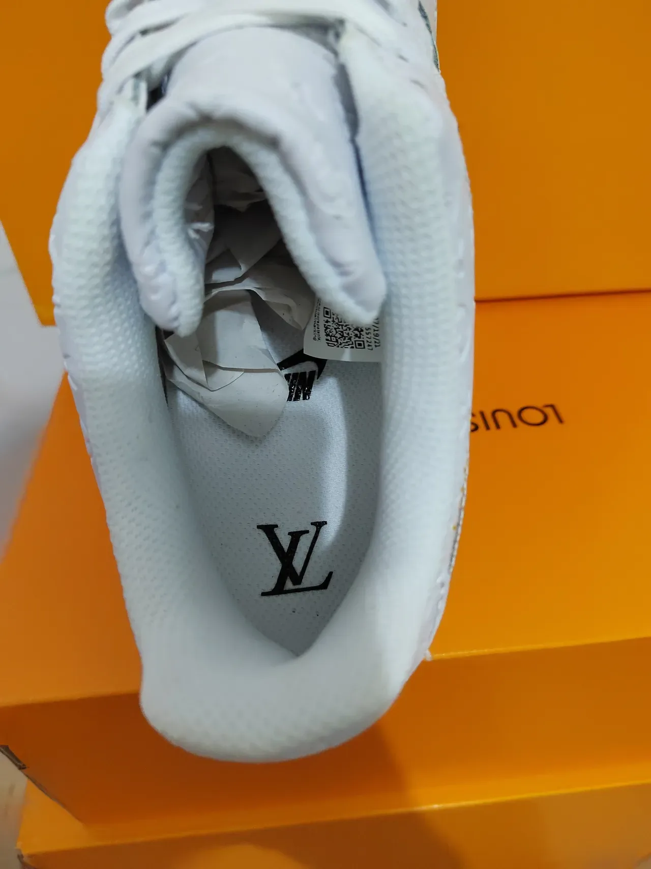 Nike Air Force 1 Monogram Embossed Chaussures Lifestyle Blanc 5
