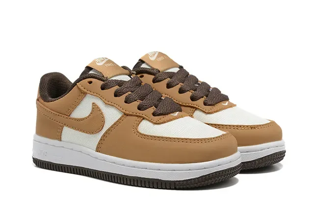 Nike Air Force 1 Blanc Bleu Rose Sneakers Lifestyle 17