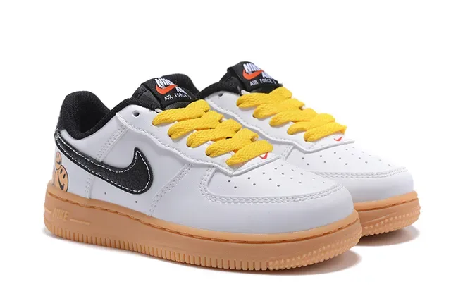 Nike Air Force 1 Blanc Bleu Rose Sneakers Lifestyle 22