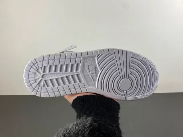 Nike Air Jordan 1 Off-White The Ten حذاء كرة السلة رمادي فاتح 8