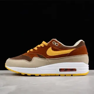 Chaussures Lifestyle Nike Air Max 1 Brown Beige Yellow