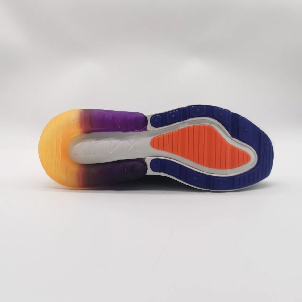 Nike Air Max 270 Black Orange Purple Gradient Lifestyle Sneakers 2