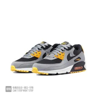 Nike Air Max 90 رمادي أسود أصفر سنيكرز لايف ستايل
