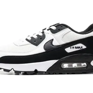 Nike Air Max 90 أبيض وأسود أحذية أسلوب حياة