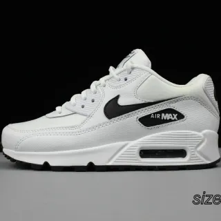 Nike Air Max 90 أبيض أسود لايف ستايل سنيكرز