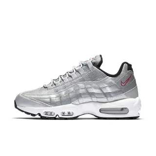 Nike Air Max 95 فضي أحمر معدني أحذية أسلوب حياة