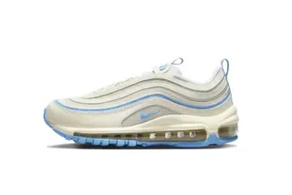 Nike Air Max 97 Off-White and Light Blue Lifestyle Sneakers 2
