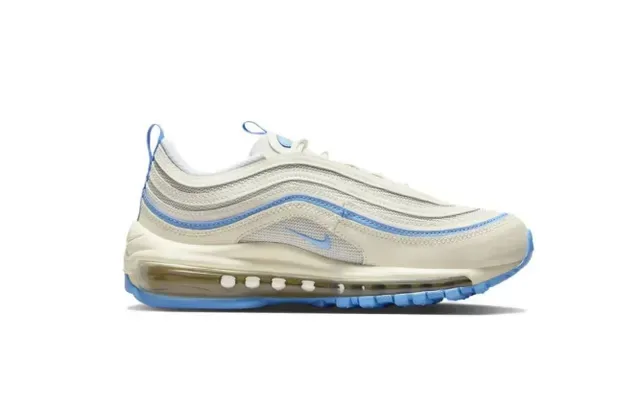 Nike Air Max 97 Off-White and Light Blue Lifestyle Sneakers 3
