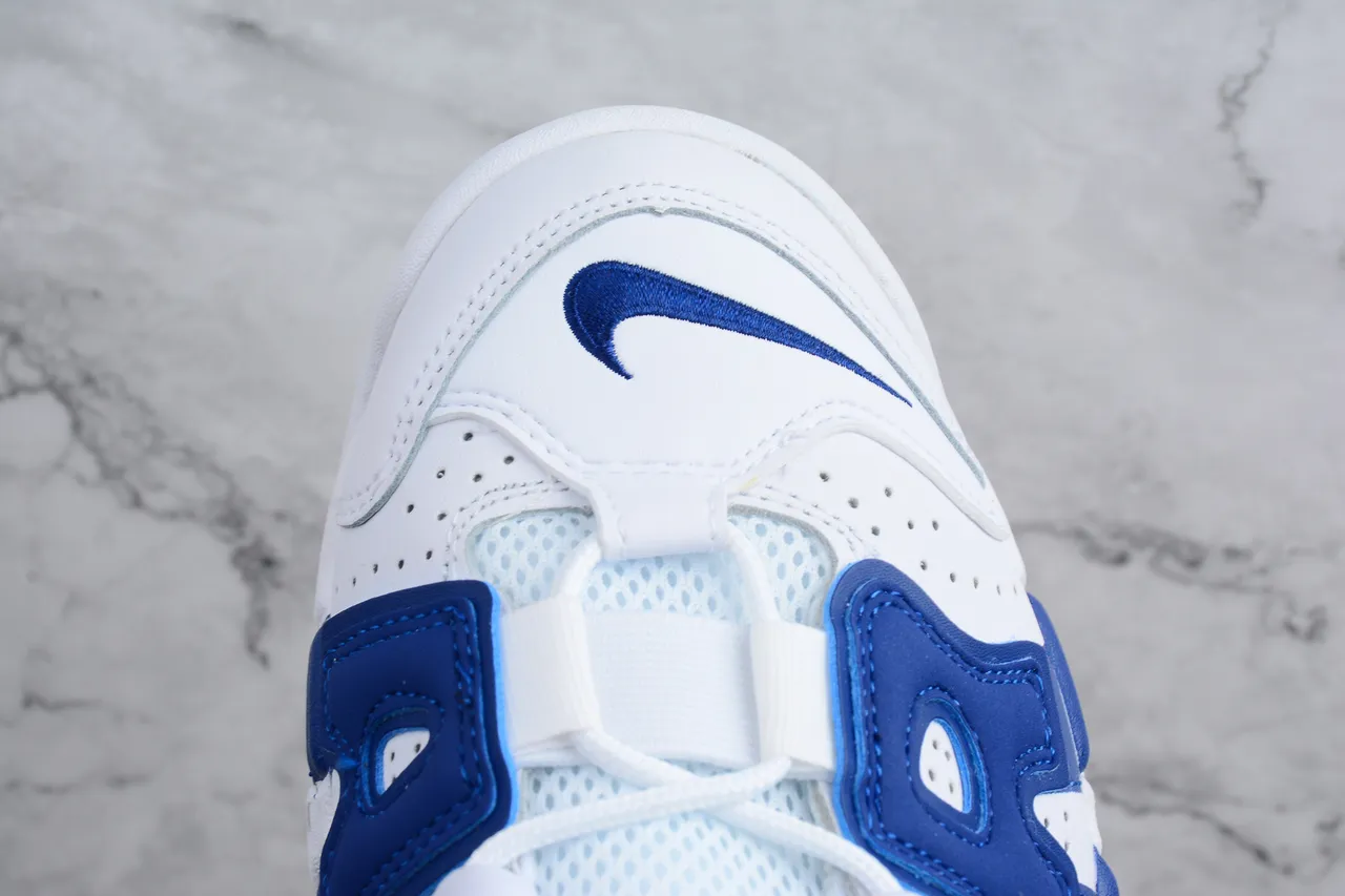 Nike Air More Uptempo 白 皇家蓝 红 篮球鞋 3