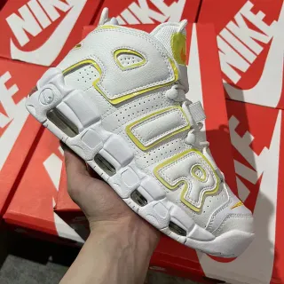 Nike Air More Uptempo 白黄篮球鞋