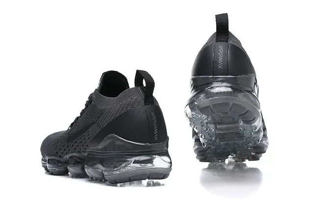 Nike Air VaporMax Black Flyknit Running Shoes 3