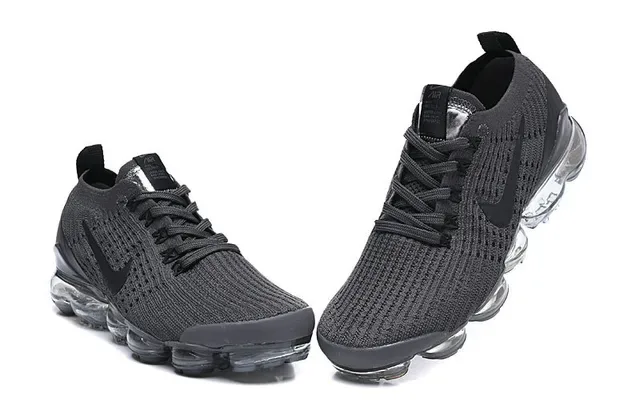 Nike Air VaporMax Black Flyknit Running Shoes 4
