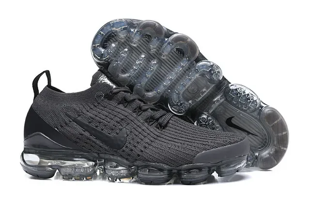 Nike Air VaporMax Black Flyknit Running Shoes 6