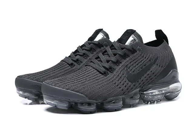 Nike Air VaporMax Black Flyknit Running Shoes 7