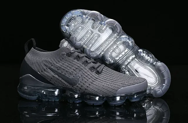 Nike Air VaporMax Black Flyknit Running Shoes 14