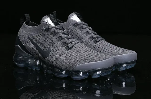 Nike Air VaporMax Black Flyknit Running Shoes 15