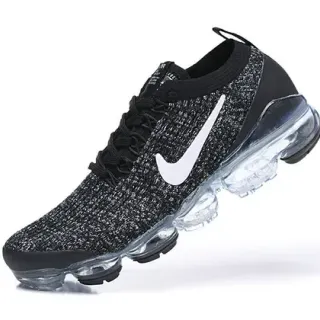Nike Air VaporMax Noir Blanc Transparente Chaussures Lifestyle