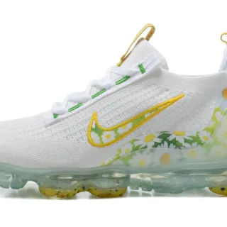 نایک Air VaporMax طباعة الدايزي أبيض أصفر أخضر Lifestyle Sneakers
