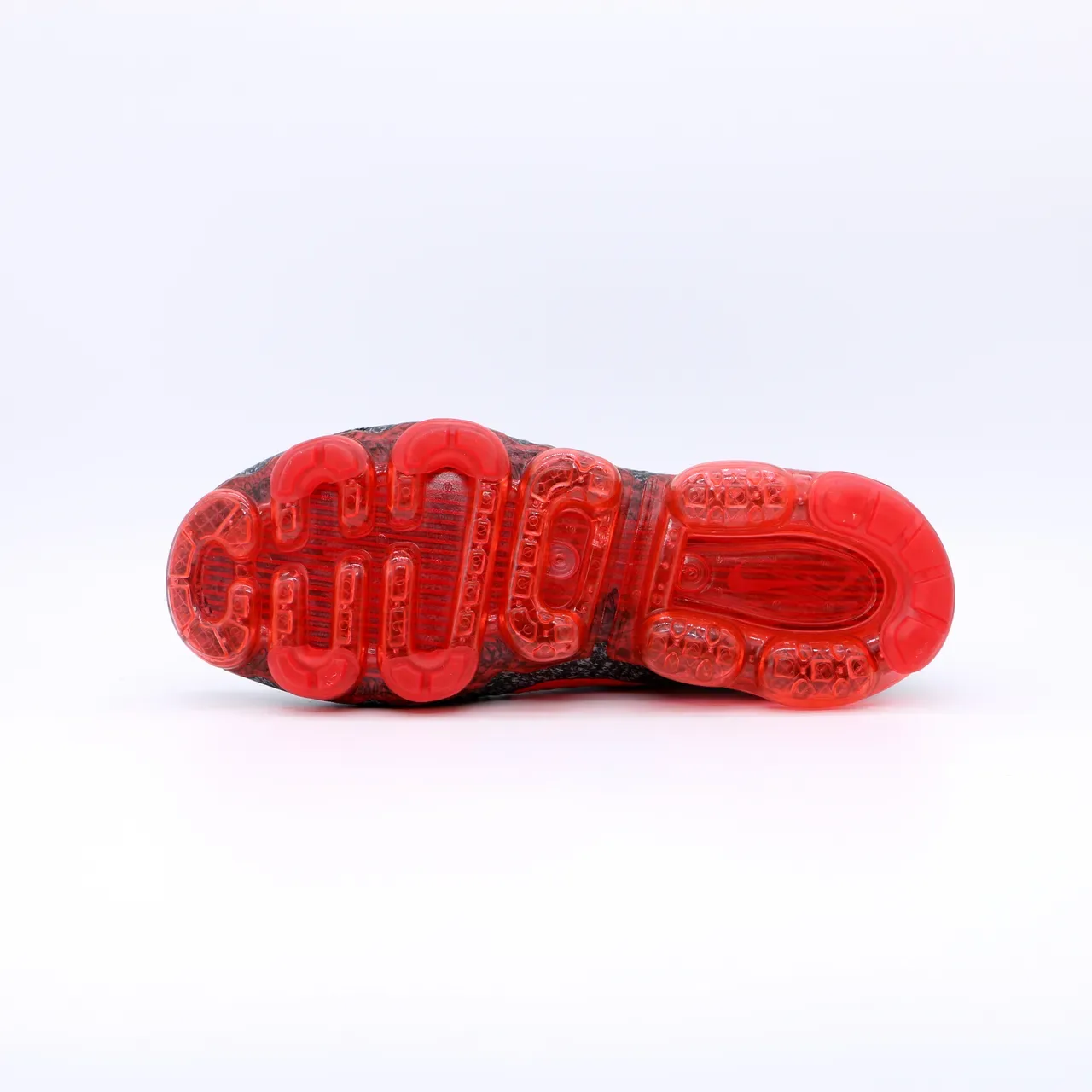 Nike Air VaporMax Flyknit 黑灰红 跑鞋 9