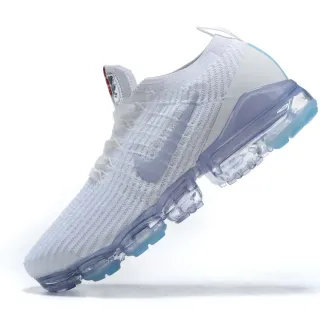 Nike Air VaporMax Flyknit أحذية رياضية أبيض أزرق فاتح