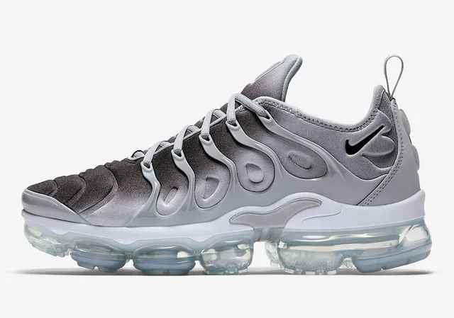 Nike Air VaporMax Plus Gradient Purple Gray Lifestyle Sneakers 6