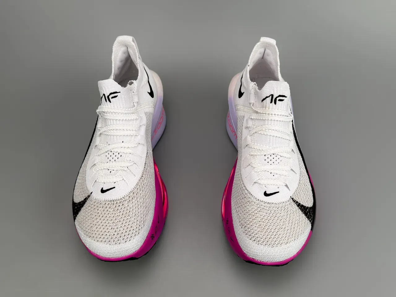 Nike Air Zoom Alphafly 3 White Black Magenta Running Shoes 9