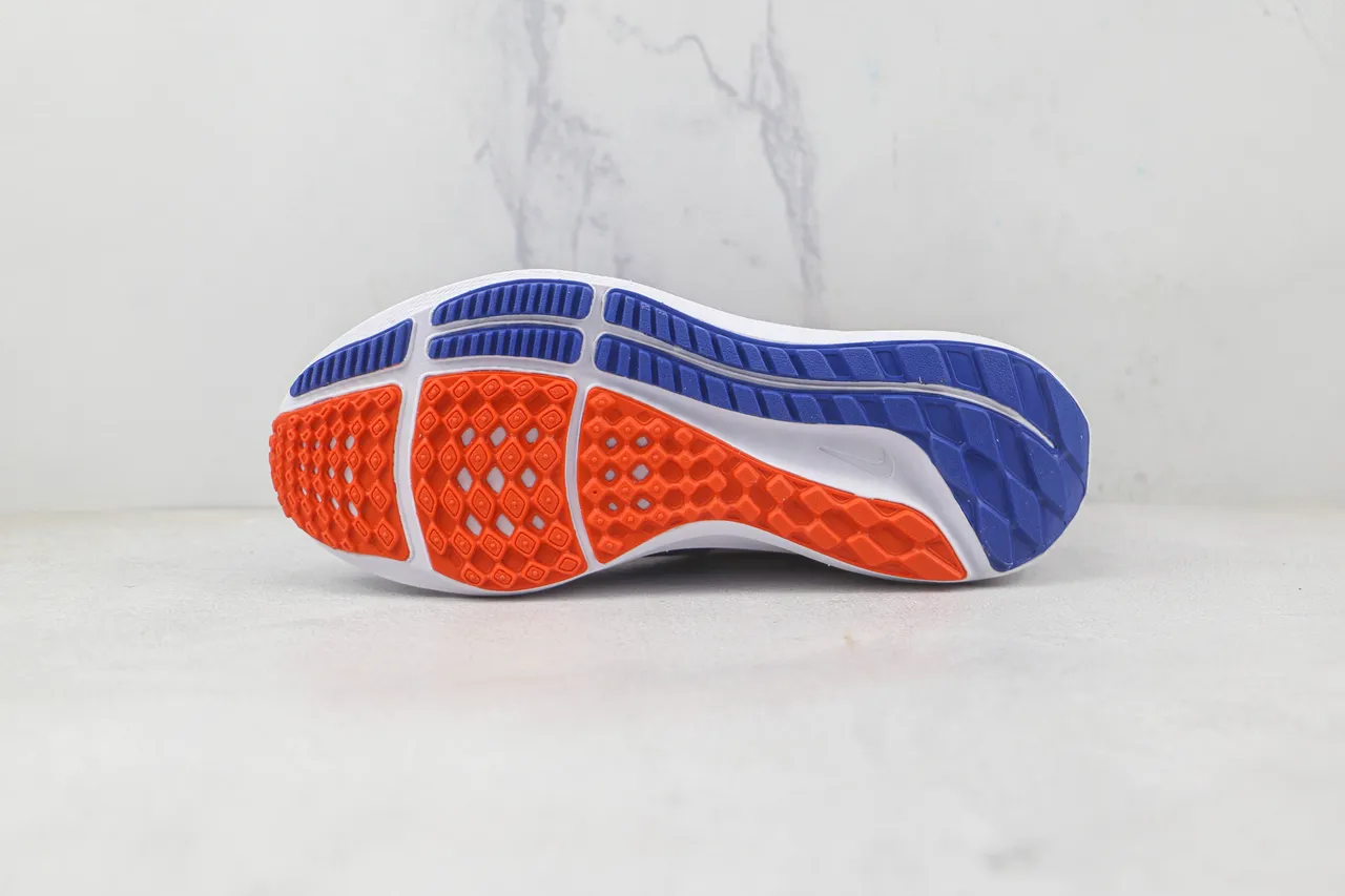 Nike Air Zoom Pegasus azul real naranja Florida Gators Zapatos de correr 8