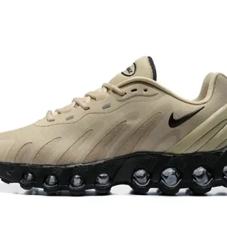 Nike Beige and Black Pod-Midsole Lifestyle Sneakers