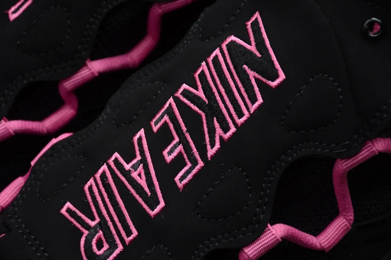 Nike Black Pink High-Top Segmented Midsole Lifestyle Sneakers 5