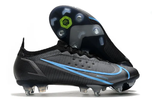 Nike Blue Yellow Low-Cut Dynamic-Fit Upper Gradient Mesh Firm-Ground Soccer Shoes 11