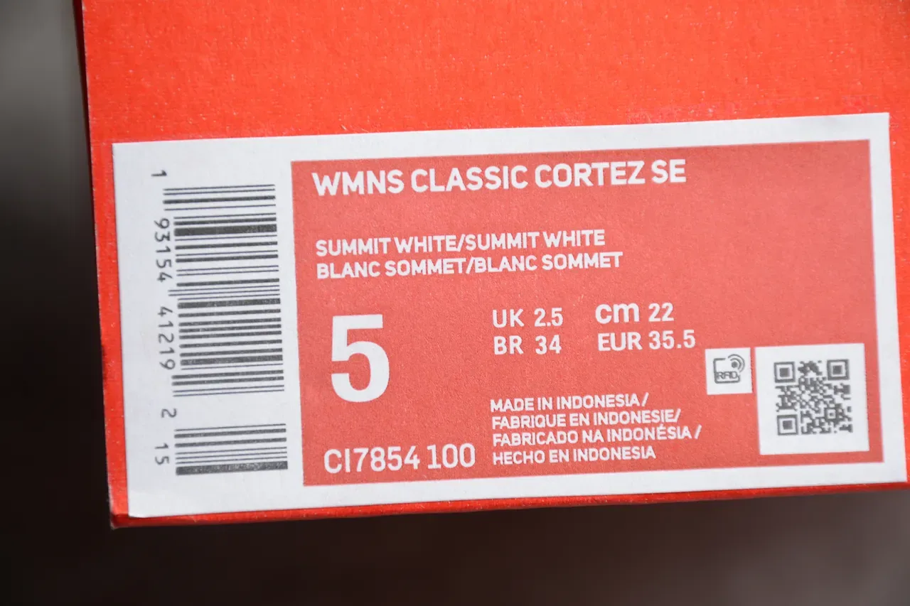 Nike Cortez zapatillas lifestyle blancas rosas verdes con patrón 7