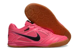 Nike GATO গোলাপি ও কালো ইন্ডোর সকার জুতো 2