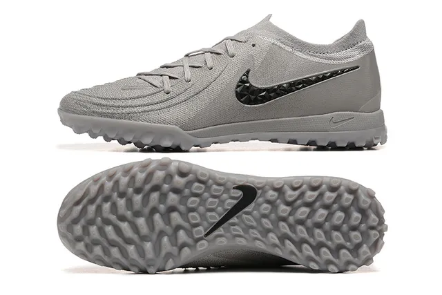 Nike أحذية كرة القدم تيرف رمادي أسود 9