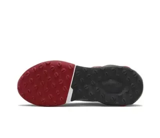 Nike Gray Red Mesh Upper Visible Air Cushioning Unit Lifestyle Sneakers 3