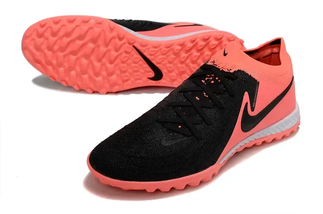 Nike Gripknit 橙黑 低帮 针织鞋面 合成侧面覆盖 草地足球鞋 4