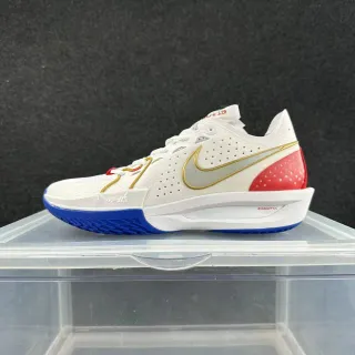 Nike GT-03 सफेद लाल नीला सोना बास्केटबॉल जूते