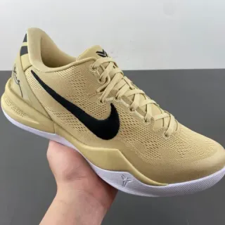 Nike Kobe 8 System Beige Black बास्केटबॉल जूते