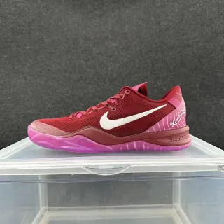 Nike Kobe 8 System Chaussures de Basketball Rouge Rose Dégradé