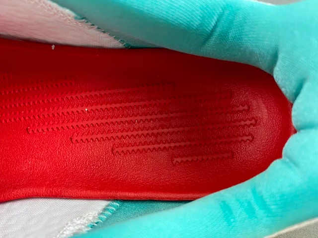 نايك كوبي أبيض أزرق Perforated Mesh Upper Teal Swoosh Overlay أحذية كرة السلة 7
