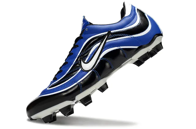 Nike Mercurial R9 Blue Black White Firm-Ground Soccer Shoes 3