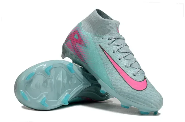 Nike Mercurial Superfly Aqua Pink Firm-Ground Soccer Shoes 2
