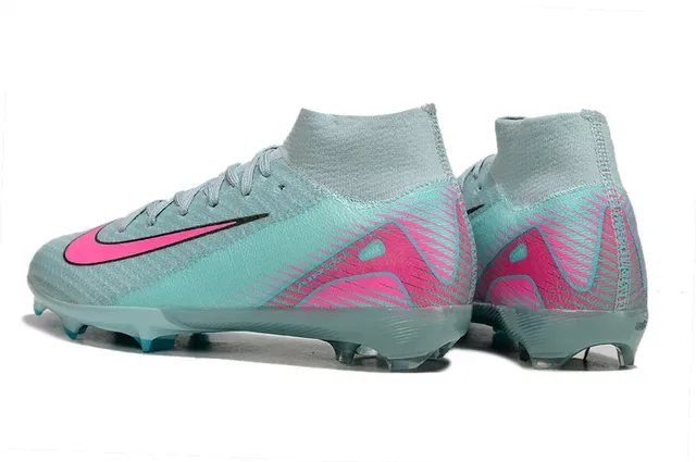 Nike Mercurial Superfly Aqua Pink Firm-Ground Soccer Shoes 4