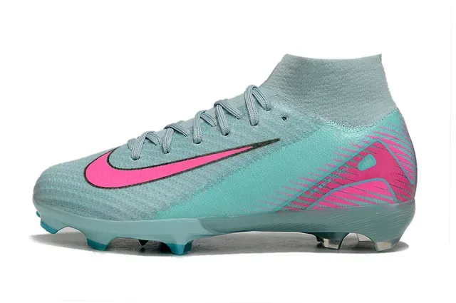 Nike Mercurial Superfly Aqua Pink Firm-Ground Soccer Shoes 6