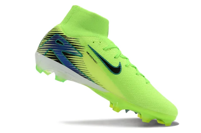 Nike Mercurial Superfly Verde Lima Neón Sapatos de Futebol para Gramado Firme 2