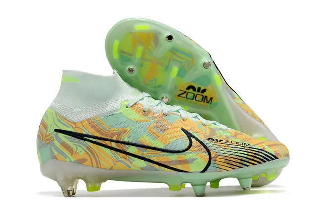 Nike Mercurial Superfly White Pink Purple Firm-Ground Soccer Shoes 4