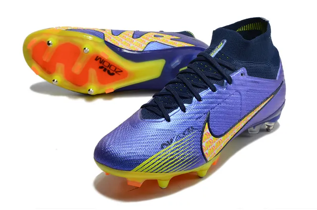 Nike Mercurial Superfly White Pink Purple Firm-Ground Soccer Shoes 17